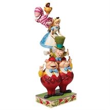 Disney Traditions - Stacked Alice, We´re All Mad Here