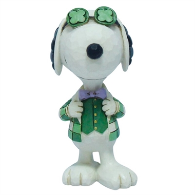 Peanuts by Jim Shore - Snoopy Shamrock