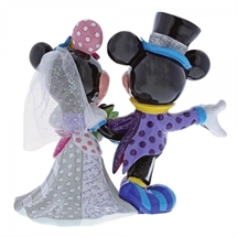 Disney by Britto Mickey & Minnie Wedding