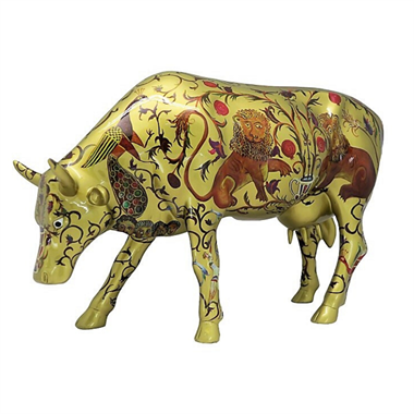 CowParade - The Golden Byzantine, Large