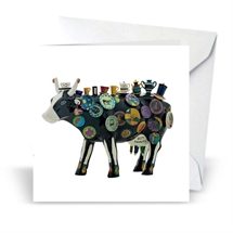 CowParade - Kort og konvolut,  2x5 stk.