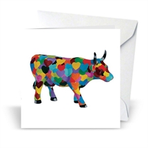 CowParade - Kort og konvolut,  2x5 stk.