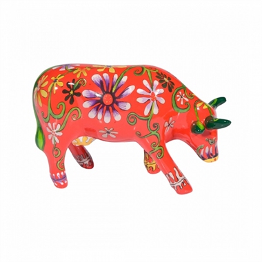 CowParade - Flower Lover Cow, Medium