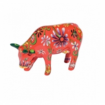 CowParade - Flower Lover Cow, Medium