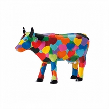 CowParade - Heartstanding Cow, Small