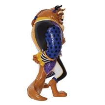 Disney by Britto - Figur med Beast H: 23.5 cm.