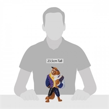 Disney by Britto - Figur med Beast H: 23.5 cm.