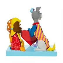 Disney by Britto - Lady and the Tramp H: 17,5 cm.
