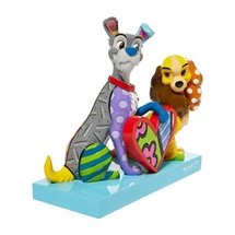 Disney by Britto - Lady and the Tramp H: 17,5 cm.