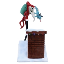 Disney Showcase - Santa Jack on Rooftop H: 26 cm.