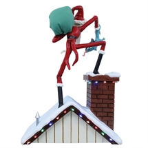 Disney Showcase - Santa Jack on Rooftop H: 26 cm.