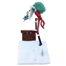 Disney Showcase - Santa Jack on Rooftop H: 26 cm.