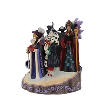 Disney Traditions - Villains Carved By Heart