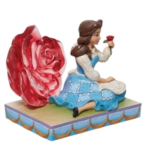 Disney Traditions - Belle with Rose, H: 12 cm.