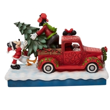 Disney Traditions - Fab. 4 with Red Truck