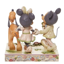 Disney Traditions -  Minnie, Mickey and Pluto Spring