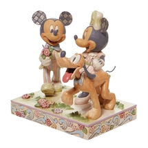 Disney Traditions -  Minnie, Mickey and Pluto Spring