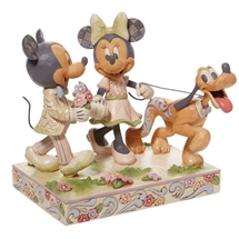 Disney Traditions -  Minnie, Mickey and Pluto Spring