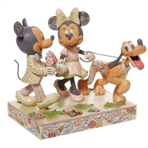 Disney Traditions -  Minnie, Mickey and Pluto Spring
