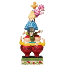 Disney Traditions - Stacked Alice, We´re All Mad Here
