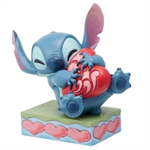 Disney Traditions - Heart Struck, Stitch Hugging Heart