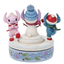 Disney Traditions - Stitch and Angel Rotating