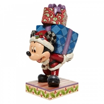 Disney Traditions - Mickey  Carrying Gifts, H: 22,5 cm.