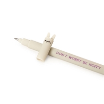 Erasable gel pen, Lilla - Rabbit, Don´t Worry Be Hoppy