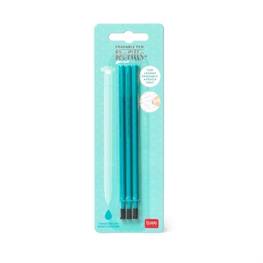 Legami - Refills for Erasable gel pens - Turkis