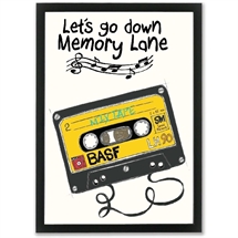 Mouse and Pen - Let\'s Go Down Memory Lane A4