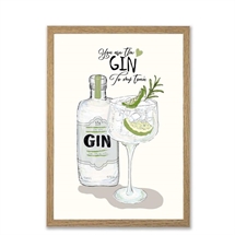 Mouse and Pen - You are my Gin A4