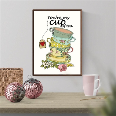 Mouse and Pen - You\'re My Cup of Tea A4
