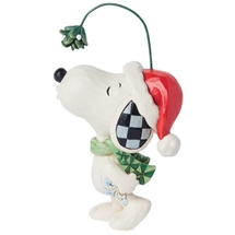 Peanuts - Snoopy Christmas hat with Mistletoe