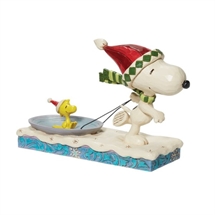 Peanuts - Gliding into the Holidays H: 14 cm.