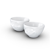 Tassen - 2 stk Dip skåle Nr. 2 Glad/Drømmende