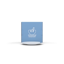 Tassen - Dessert tallerken med bid 