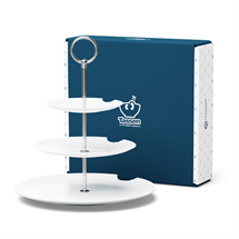 Tassen - Etagefad med 3 tallerkener H: 32 cm.