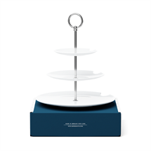 Tassen - Etagefad med 3 tallerkener H: 32 cm.