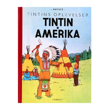 Tintin "Tintin i Amerika" Tegneserie nr. 2