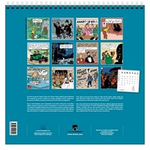 Tintin - Stor Vægkalender 2024